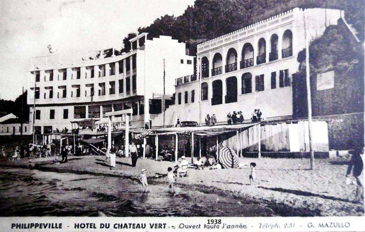 Philippeville - Hotel du Chateau-Vert - 1938.jpg
